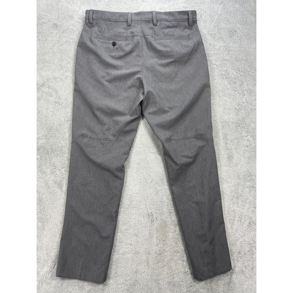 Callaway Golf Pants Mens 34x30 Gray Performance Chino Flat Front Stretch - Picture 4 of 13